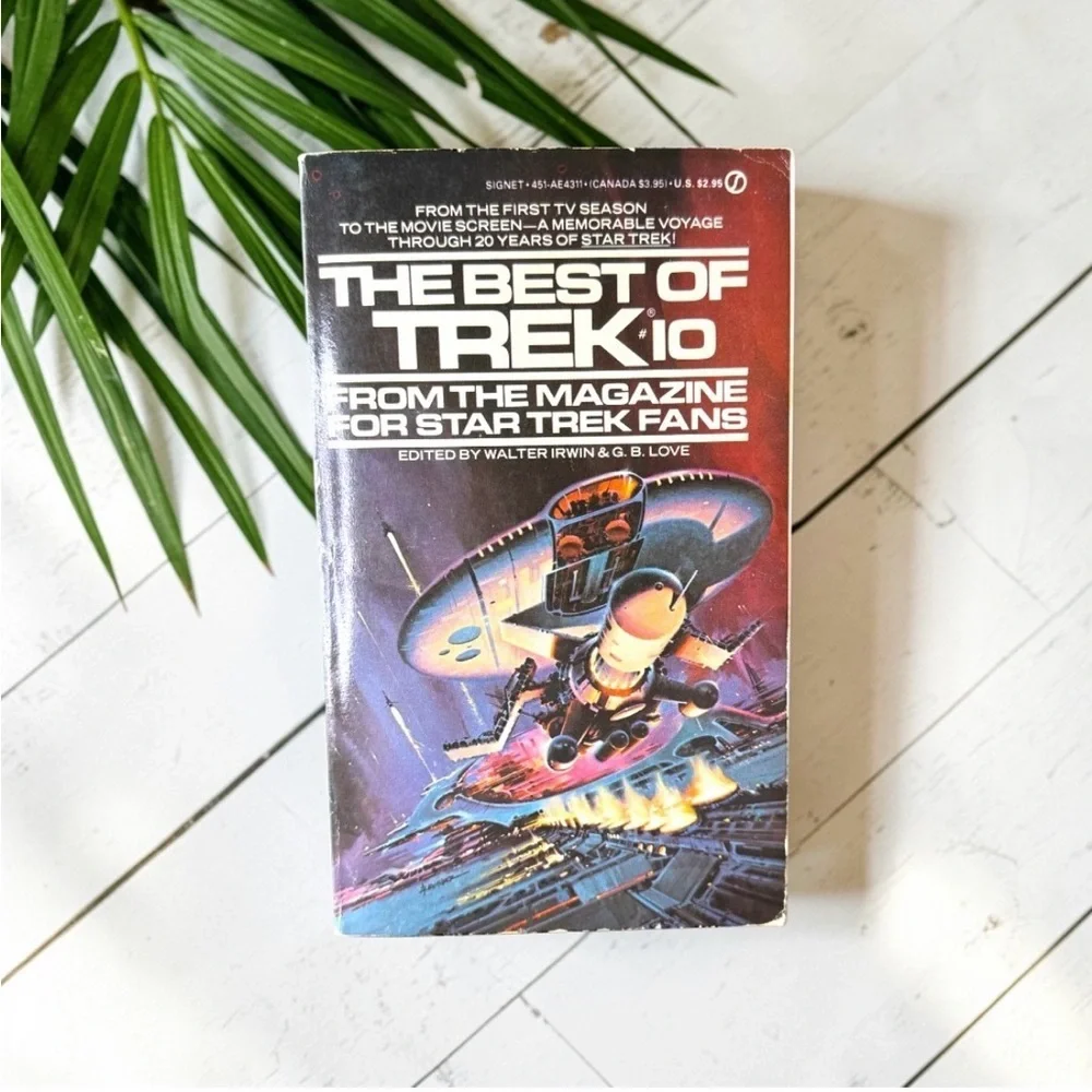 THE BEST OF TREK #10 – Star Trek Fan Collection – 1986 Paperback First Printing